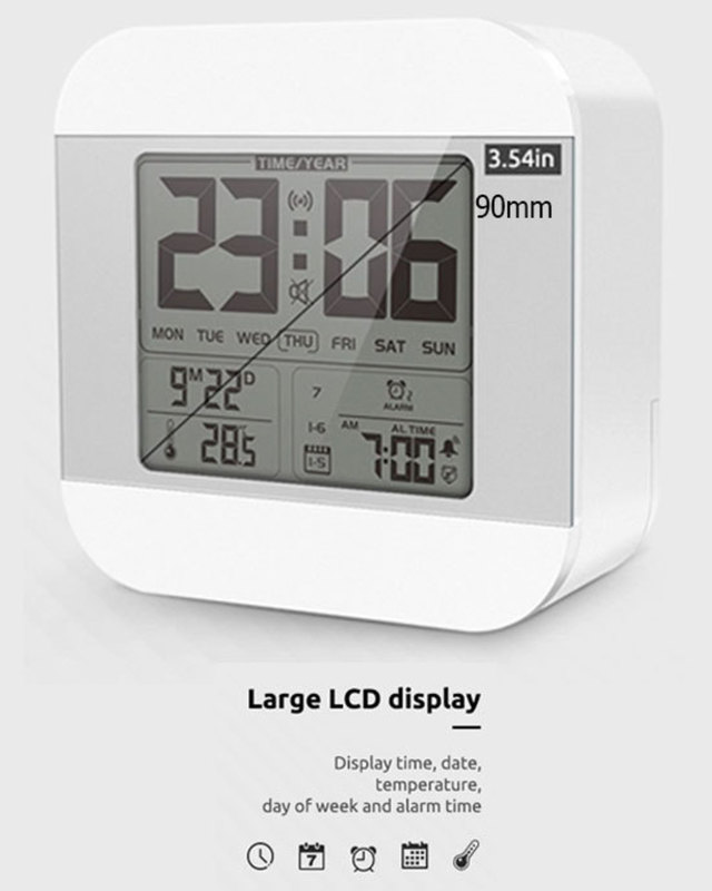 Smart Talking Clock Time and Temperature Speaking